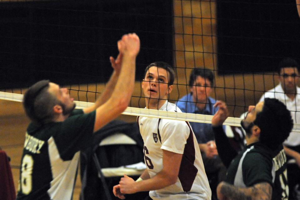 Second-year setter Rob Lothman had a game-high 27 assists in the Crimson's season-opening victory.
