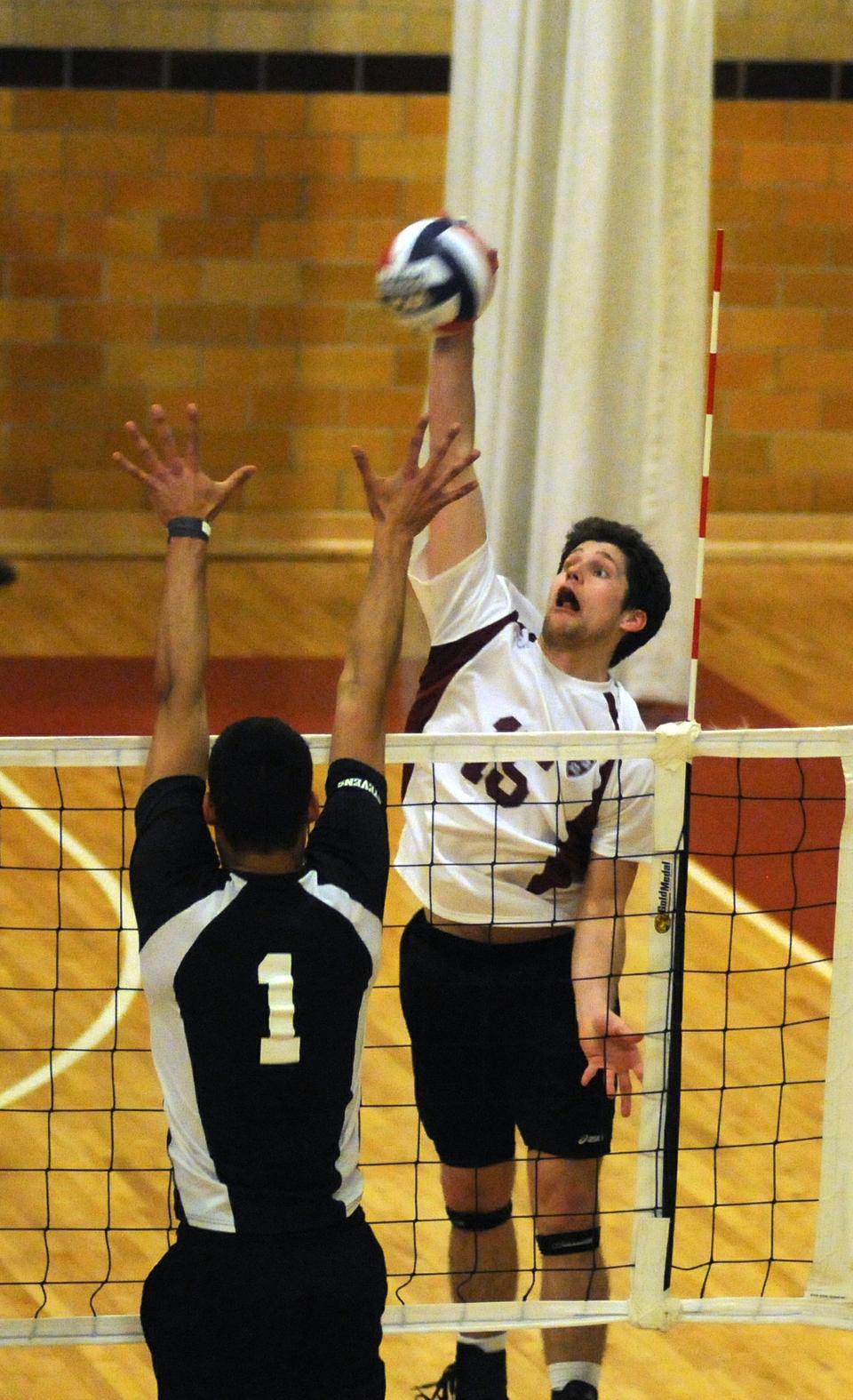 Freshman outside hitter Chris Gibbons, one of four rookie starters for the Crimson, was second on the squad with nine kills in a 3-0 win over Stevens at home Saturday night. Gibbons has picked up 61 kills on the year, helping spark Harvard to a 5-1 record—its best start since 2004.