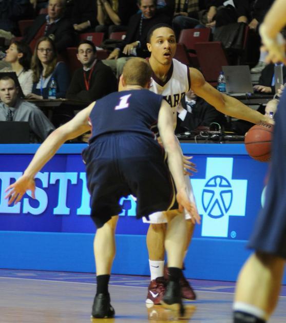Sophomore Brandyn Curry, who has played all 22 games this year, is a key component of the team looking for its first ever Ivy League Championship. 