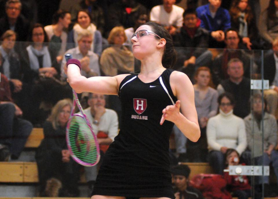 After dropping last weekend’s match against Yale, the Harvard women’s squash team finds itself playing the unfamiliar role of underdog. The same can’t be said for sophomore Laura Gemmell, undefeated in collegiate play. 