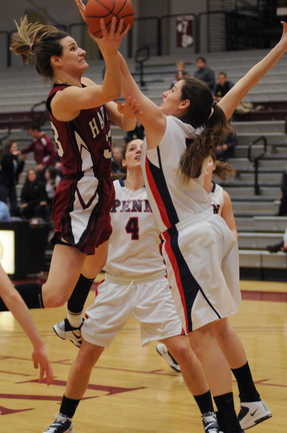 Senior Emma Markley and the Harvard women's basketball team will play Cornell and Columbia this weekend at Lavietes Pavilion. 