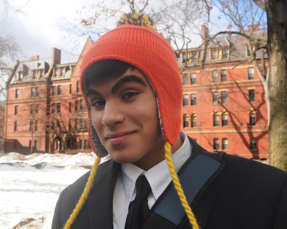 We bet his eyebrows aren't the only thing he's good at wiggling.
