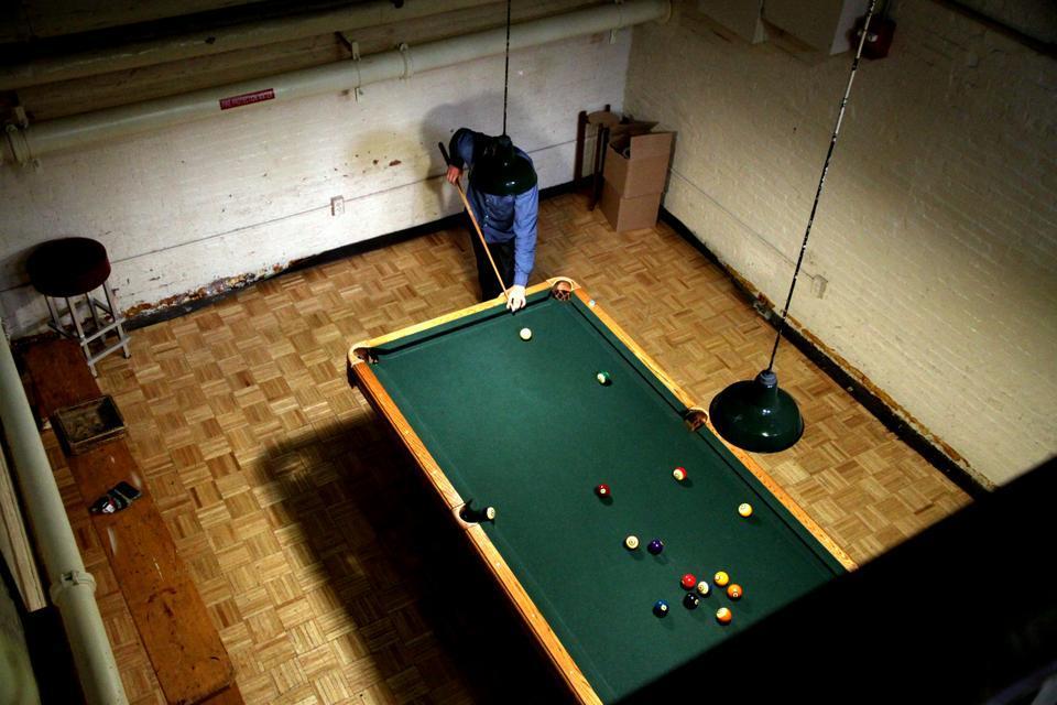 Adams House, Pool Table (Jai Chowdrhry Beeman '13)