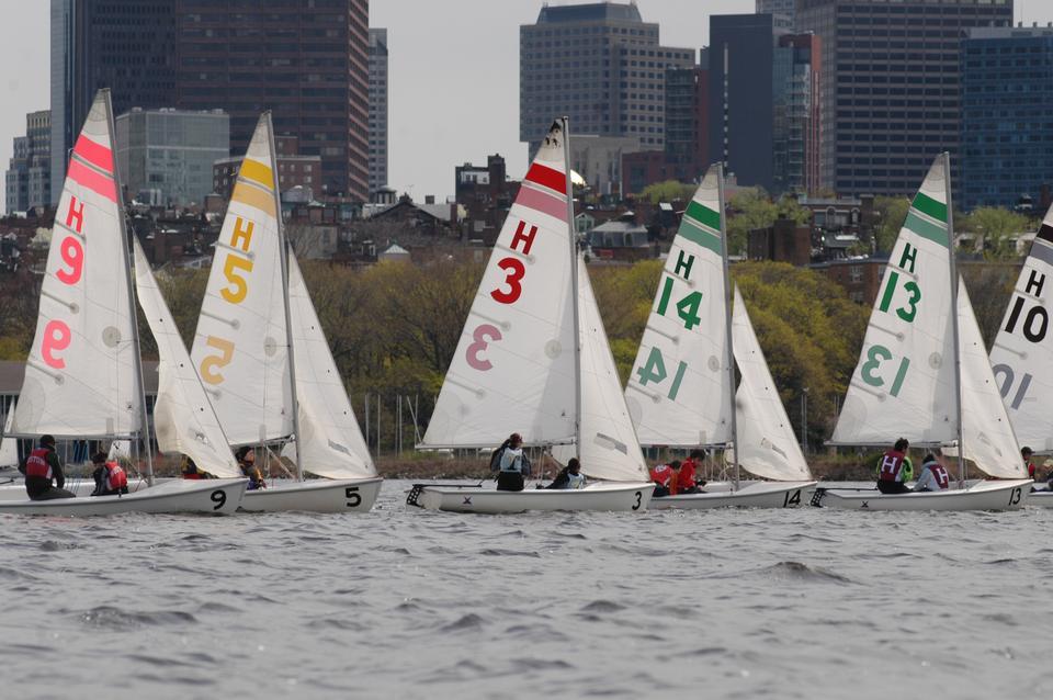 After a successful run in the fall, the Harvard sailing team took the Sharpe Trophy last weekend. The team had little trouble in the win, taking 16 races while only falling twice over the two-day event.