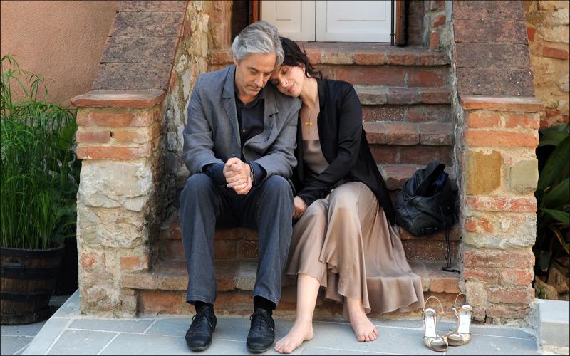 “Certified Copy” depicts an ambiguous romance between an Italian gallery owner named Elle (Juliette Binoche) and James Miller (William Shimell), a British author.
