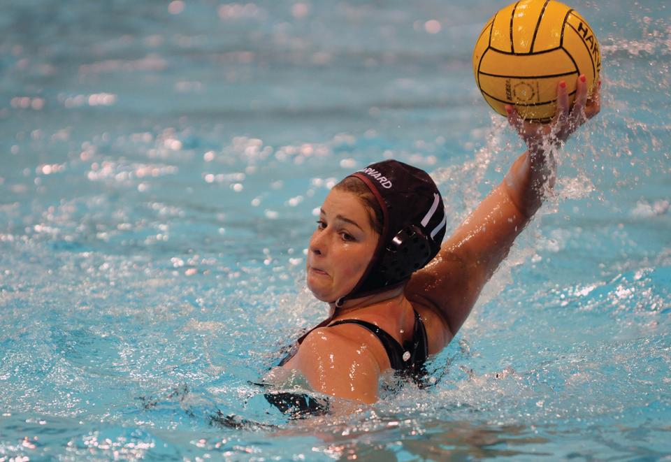 Junior attacker Monica Zdrojewski, leads the Crimson into a weekend of matchups with CWPA rivals Princeton, Michigan, and Bucknell. Harvard looks to improve upon a 1-6 road record on the year thus far.