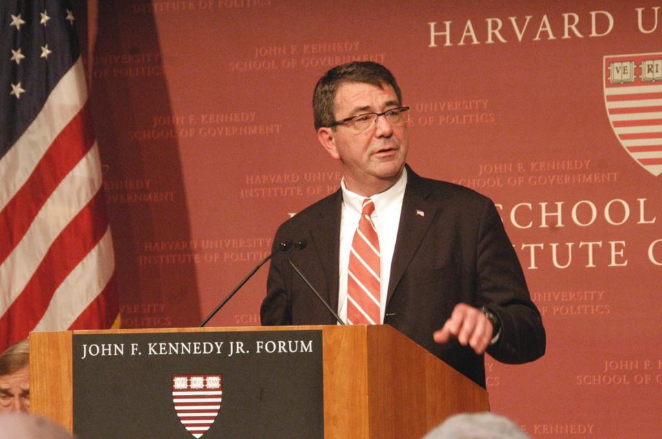 Ashton B. Carter delivers a 2011 address at the JFK Jr. Forum entitled "Wars and Budget Wars: Managing in the Pentagon."