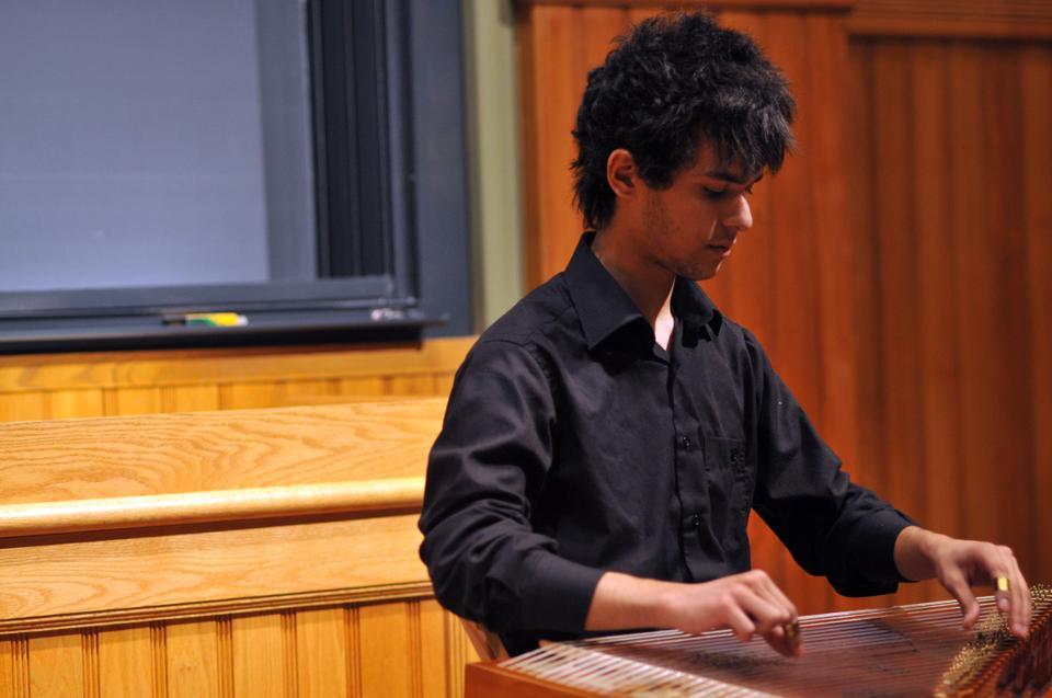 The screening of “Arna’s Children” was preceded by a musical performance and recollections of Mer-Khamis by friends.