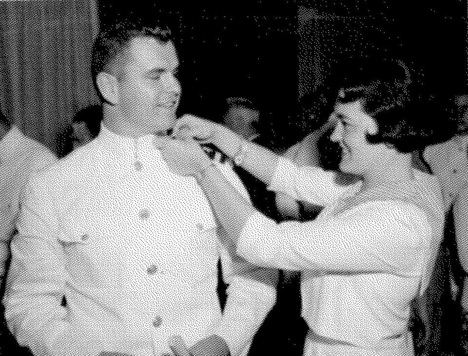 Lt. William Cronin during his commissioning ceremony. Harvard ROTC despite being controversial now was a relatively well accepted part of Harvard life during the 60s.  