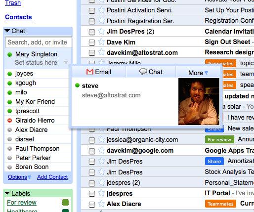 Gmail, whose interface can be seen above, will serve as the email provider for most College students' accounts starting in the middle of August.