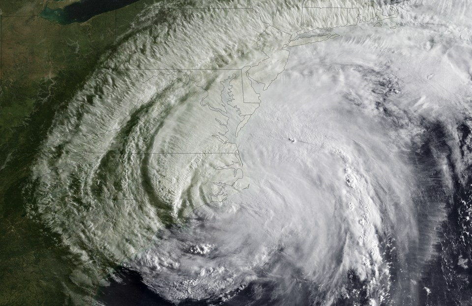 At about 7:30 a.m. Saturday, Hurricane Irene made landfall in North Carolina.