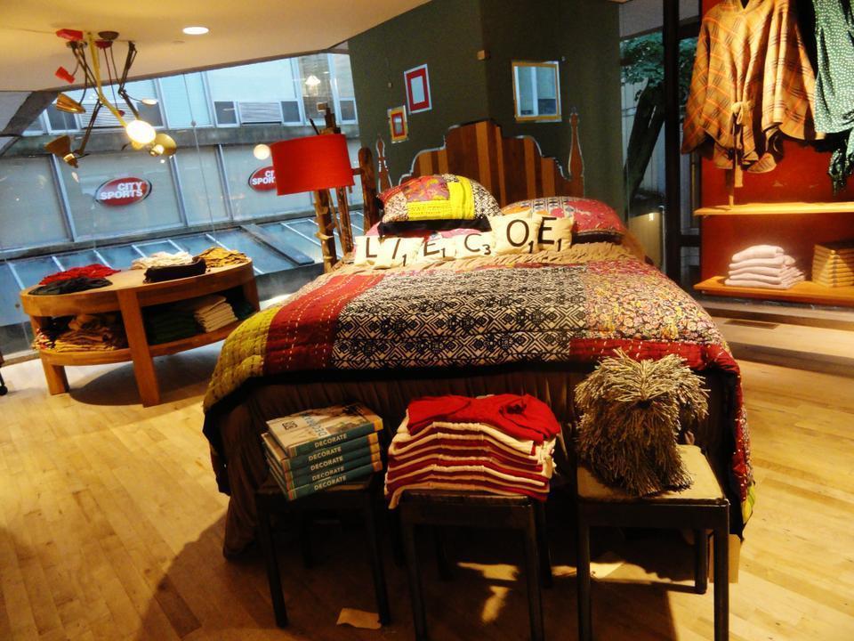 Anthropologie, which is owned by the same company as the new Free People store, sells stylish women apparel and home goods.