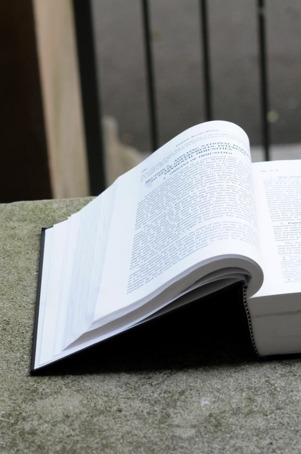 The textbook for “American Constitutional Law” was mistakenly sold to students at the Coop for over $50 above the actual price. 