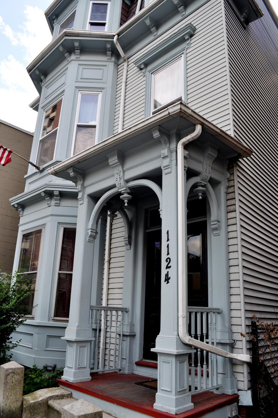 Sigma Chi-- The fraternity's house on 1124 Massachusetts Ave is closest in proximity to the Yard and is only a few buildings away from sororities Delta Gamma and Kappa Alpha Theta.