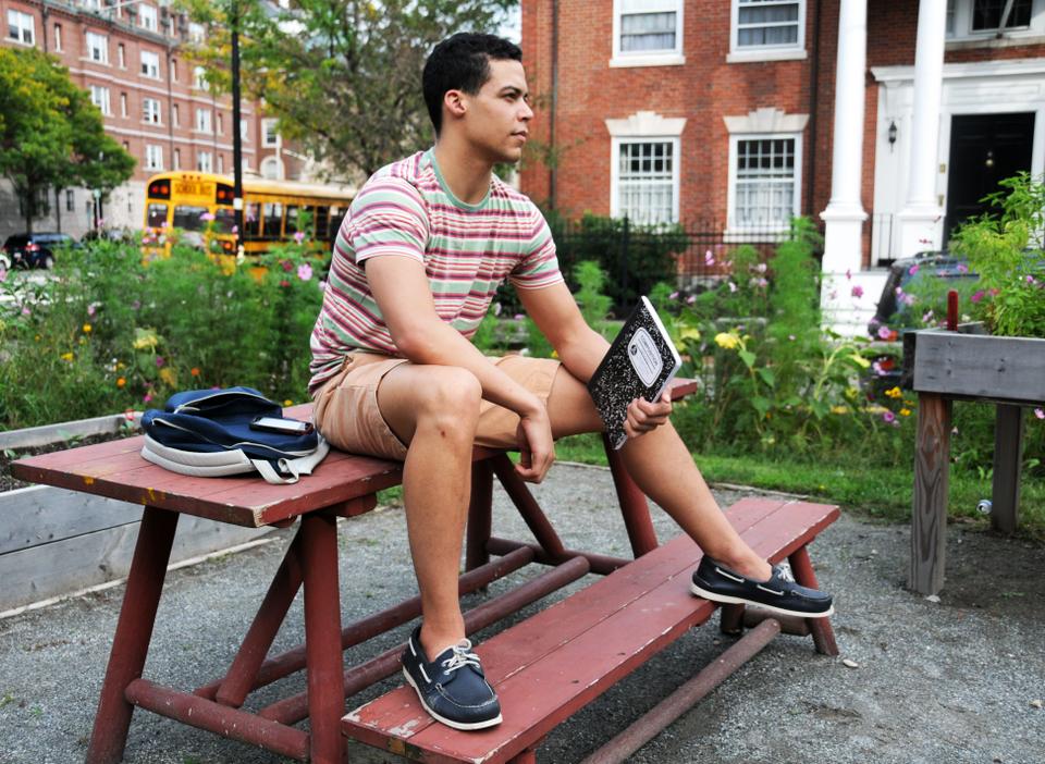 Nick A. Ducille '12

Crisp and casual

Which brands are you wearing?

tee: Ralph Lauren, shorts: J. Crew (dyed with bleach to give a sandy brown color (originally bronze), shoes: Sperry 