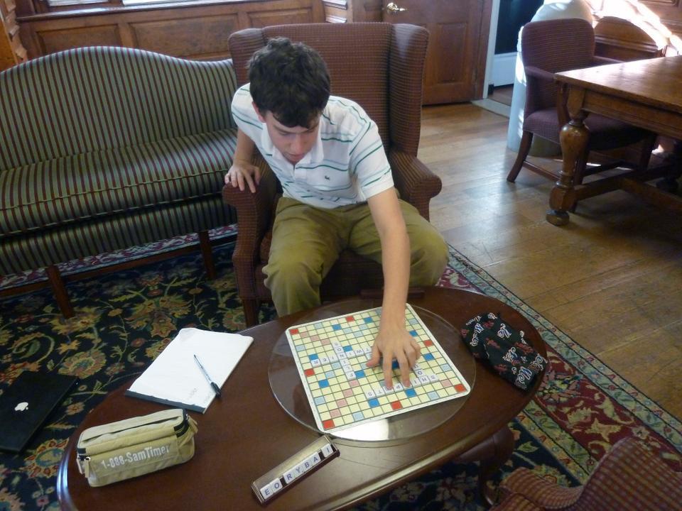 Sam P. Rosin ’15 will compete in a competitive Scrabble tournament in Warsaw, Poland on Oct. 12 as part of the 15 member U.S. team.