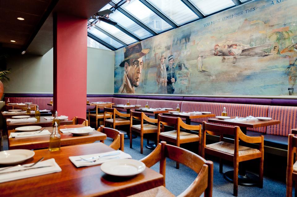Casablanca, the Brattle Street Mediterranean restaurant, is up for sale. Inspired by the 1942 movie, Casablanca opened as a bar in 1955.  
