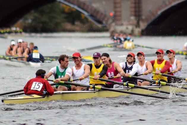 Brothers Sam and James O'Connor haven't raced together since they won the Tail of the Charles together last fall, but they will race together again in Harvard's top boat at this weekend's Head of the Charles.