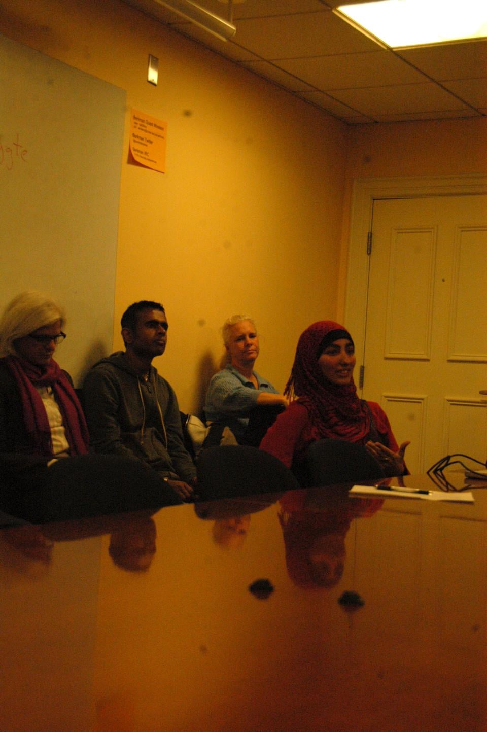 Human rights activist Shima'a Helmy, a main character in the documentary "Four Women, One Revolution" which follows her role in the Egyptian revolution, discusses her experience.