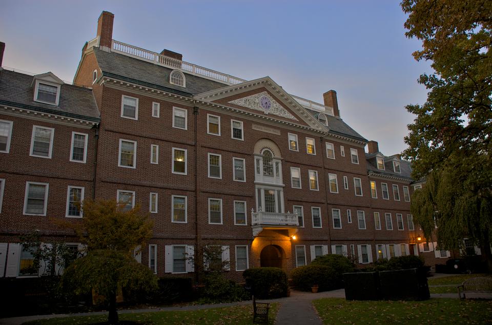 Administrators, alumni, and students celebrated the 100th birthday of Persis Smith Hall, the main structures of Kirkland House on Feb. 7.