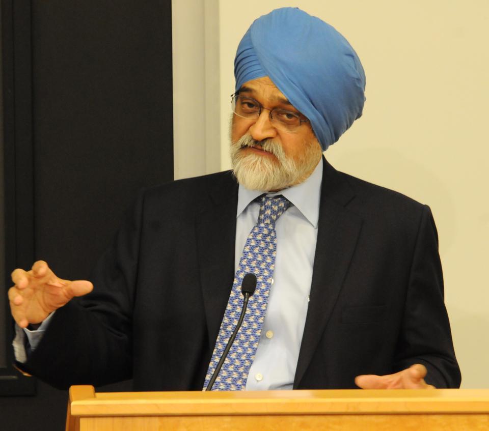 Montek Singh Ahluwalia deputy chairman of the Planning Commission for India describes India's current economic situation as future challenges and goals