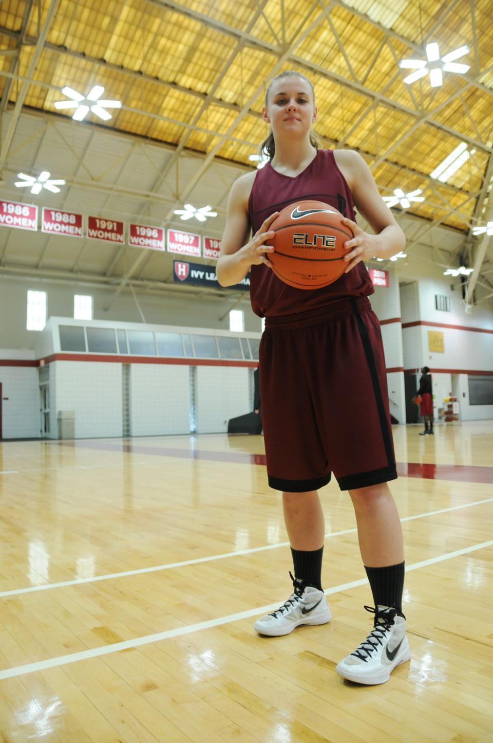 Christine Clark, entering her second year on the team, will be a forced to be reckoned with in the Ivy League