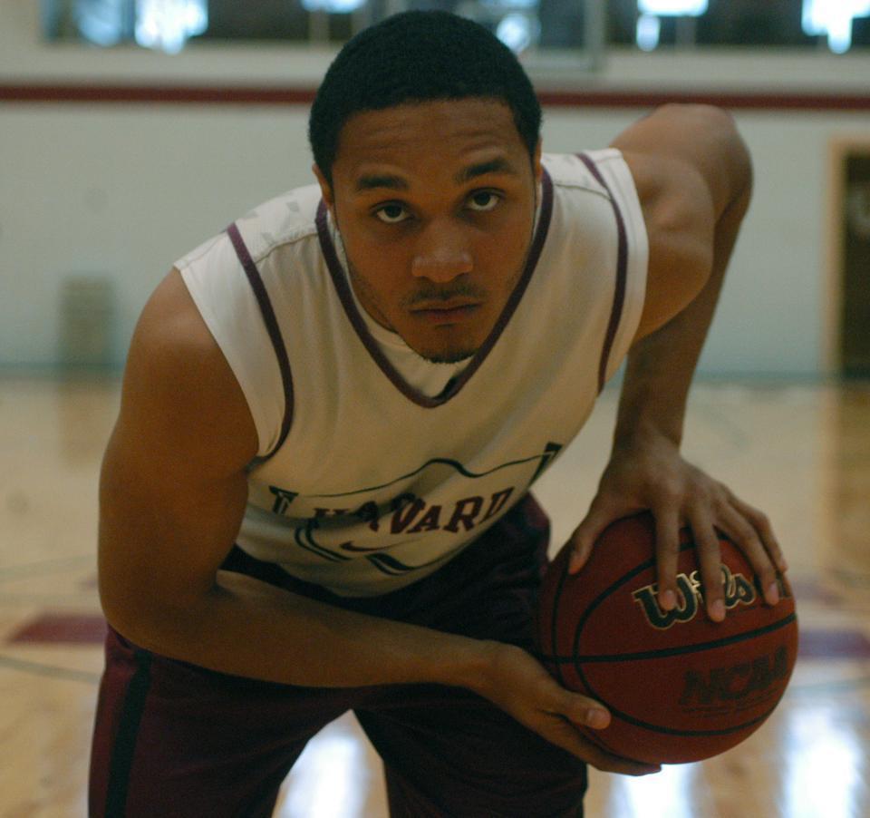 Junior Brandyn Curry went from a little chubby kid to Harvard's starting point guard.