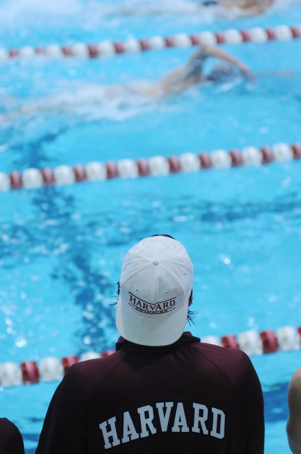 The Crimson's men's swimming & diving team faced off against Texas A&M, Cornell, and Dartmouth this weekend at Blodgett Pool. Harvard opens the season having won 10 straight dual meets dating back to the 2009-10 season.