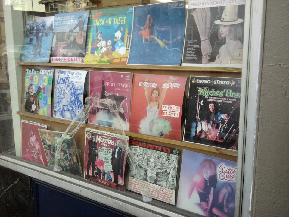 A selection of records at Stereo Jack's.