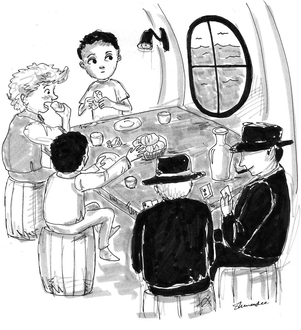 'The Cat's Table' is available now.
