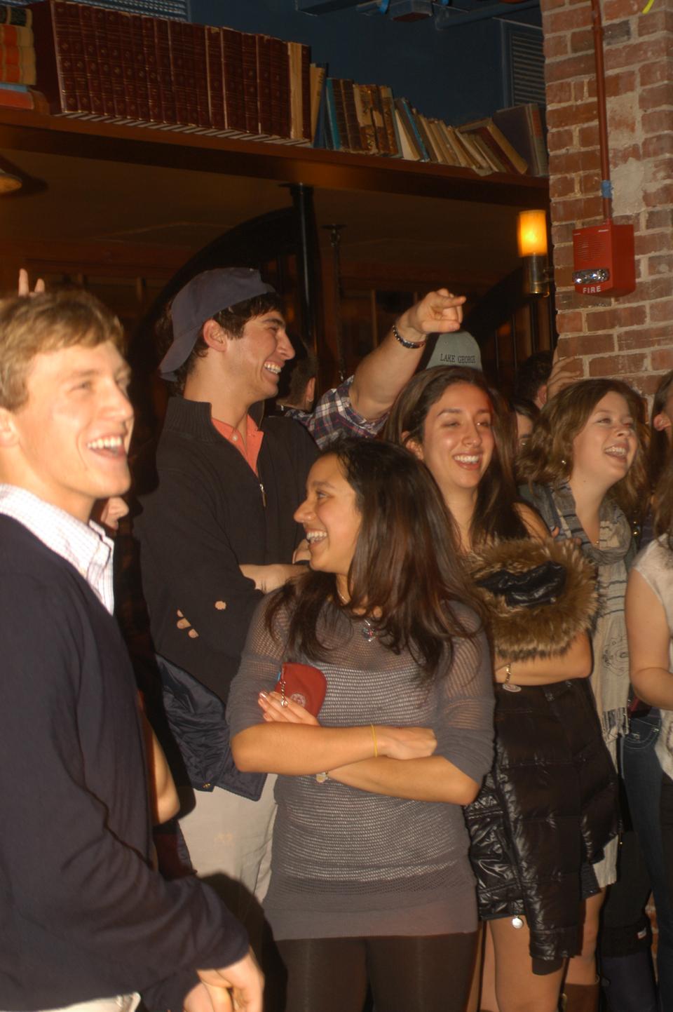 Students gather for Eleganza’s Night Out, an annual fundraiser for teen empowerment which featured a date auction and a dance party.
