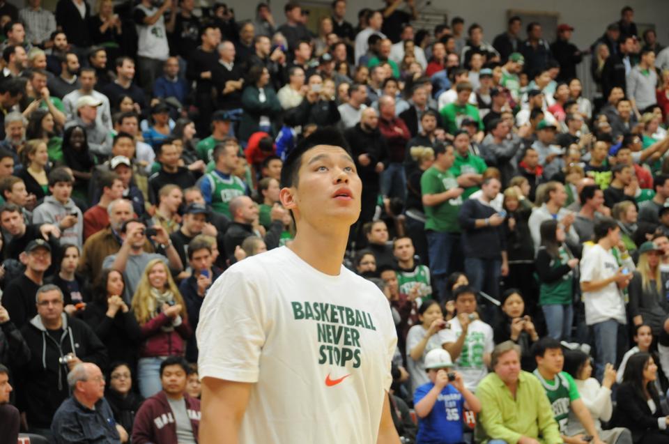 Jeremy Lin '10 was cut by the Golden State Warriors not long after the end of the NBA lockout, but about a day later, he found a new home with the Houston Rockets.