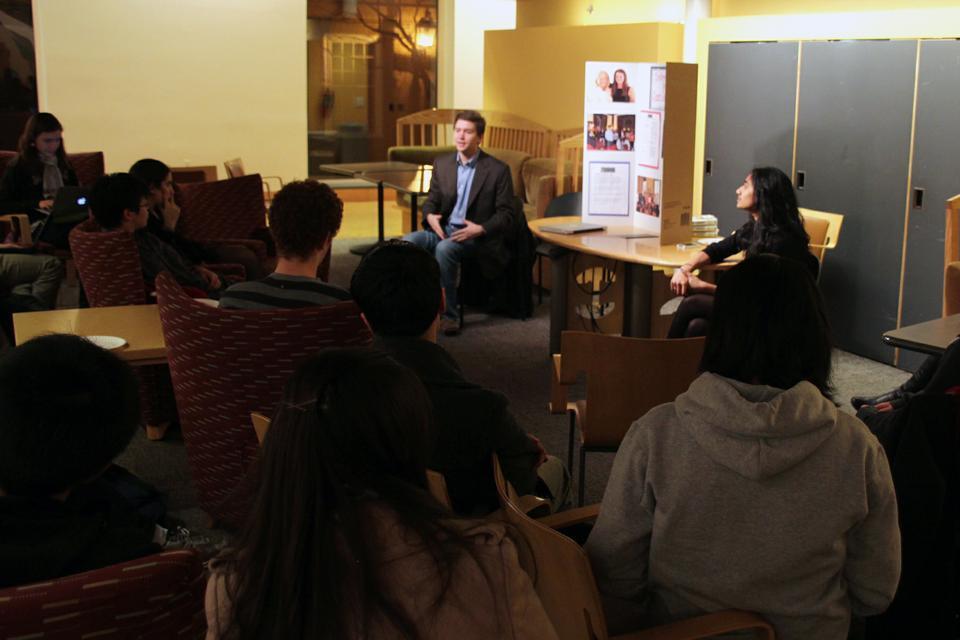 Students hear from Christopher Danello ’12 and Medha Gargeya ’14 as they explain what to expect from the IOP Director’s Internships application and selection process. The program offers over 80 paid summer positions this year.