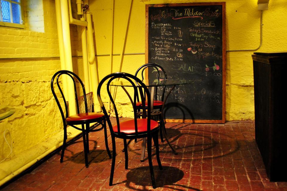 The ex-Molotov Cafe, shown here on February 19th, is slated to be reopened by Adams house residents sometime this year.