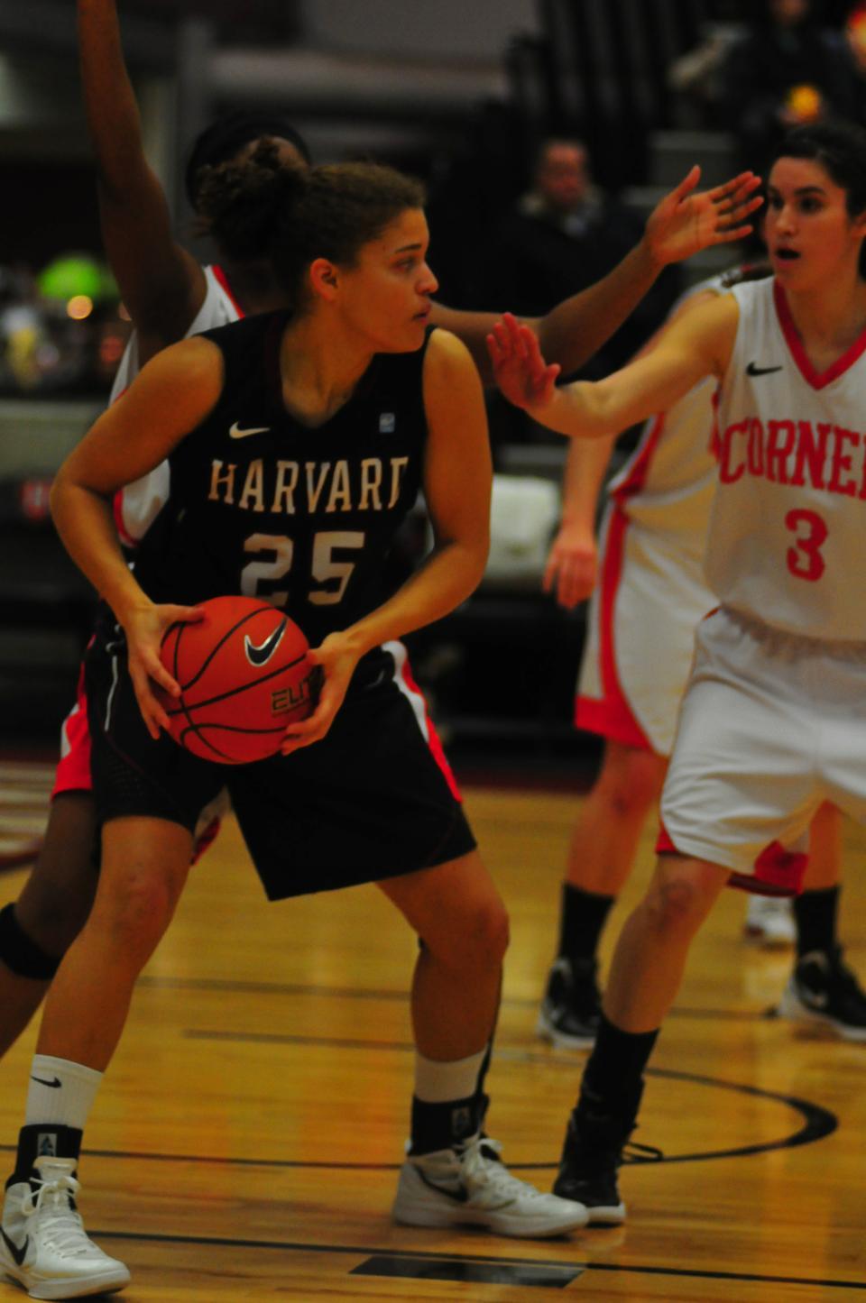 Harvard junior Miriam Rutzen helped the Harvard women’s basketball team clinch a berth to the WNIT on Saturday night, putting up 12 points and a team-high 11 rebounds in the Crimson’s 65-59 victory against Cornell. It was Rutzen’s second double-double of the 2011-12 season. 