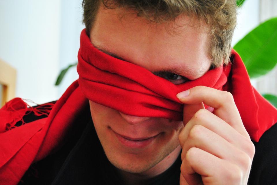 You never know who you'll find on a blind date...