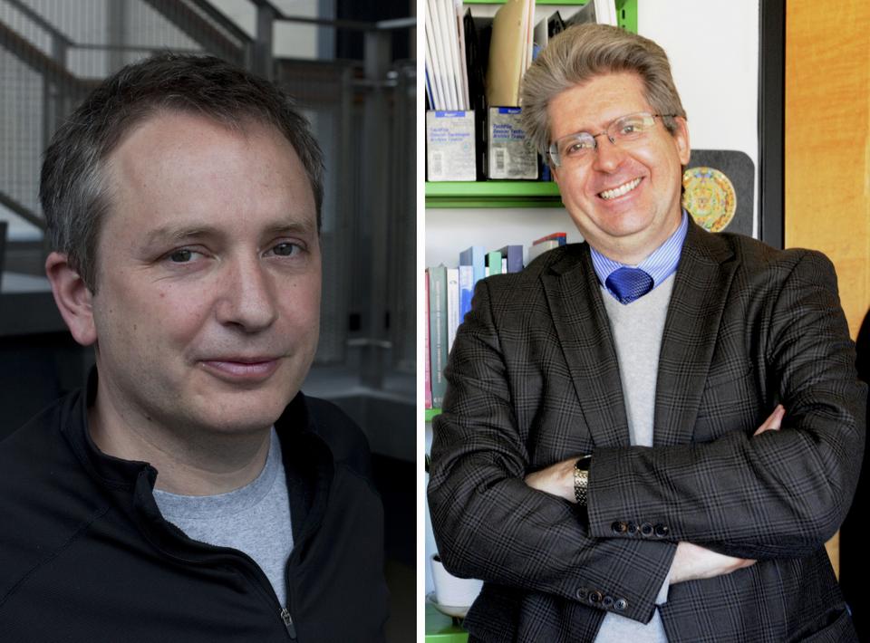 David J. Barron ’89 (left) and Fernando M. Reimers were appointed to the Massachusetts Board of Higher Education by Governor Deval Patrick on Monday. 