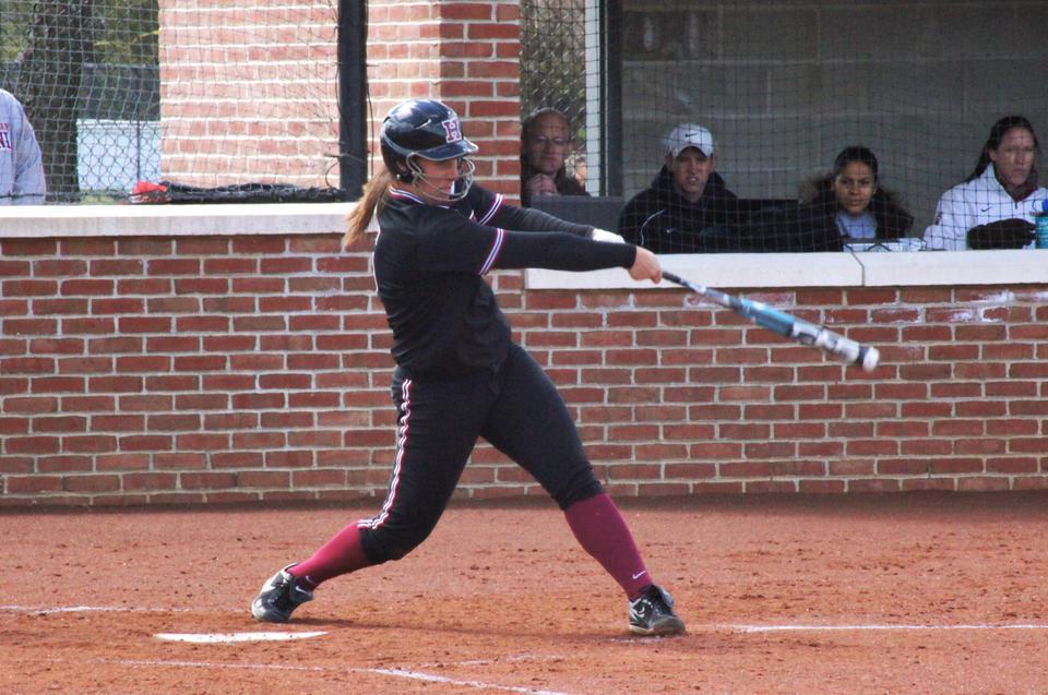 Senior infielder Whitney Shaw scored a run and reached base twice on walks during the Harvard softball team’s two-game sweep of Columbia on Friday at Soldiers Field. The Crimson grabbed the opener, 8-0, and then followed with another shutout victory, 4-0, later that same day. 