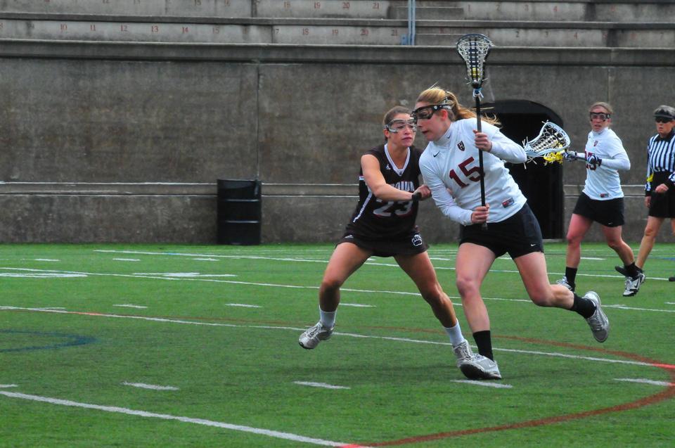 Junior attacker Jennifer VanderMeulen matched a career high on Saturday with six goals during the Harvard women’s lacrosse team’s 16-8 victory over Brown. The junior is now tied for the team’s scoring lead with 18.