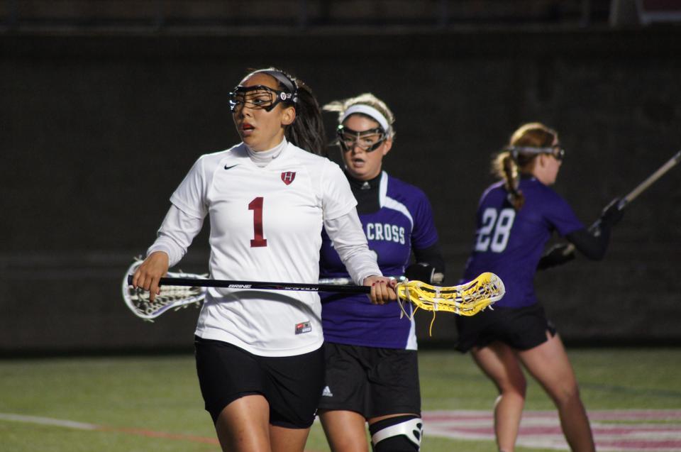 Sophomore Chelsey Newman tallied two goals and one assist—tying career highs in both statistical categories—to help the Harvard women’s lacrosse team take home its second straight win Wednesday night. 