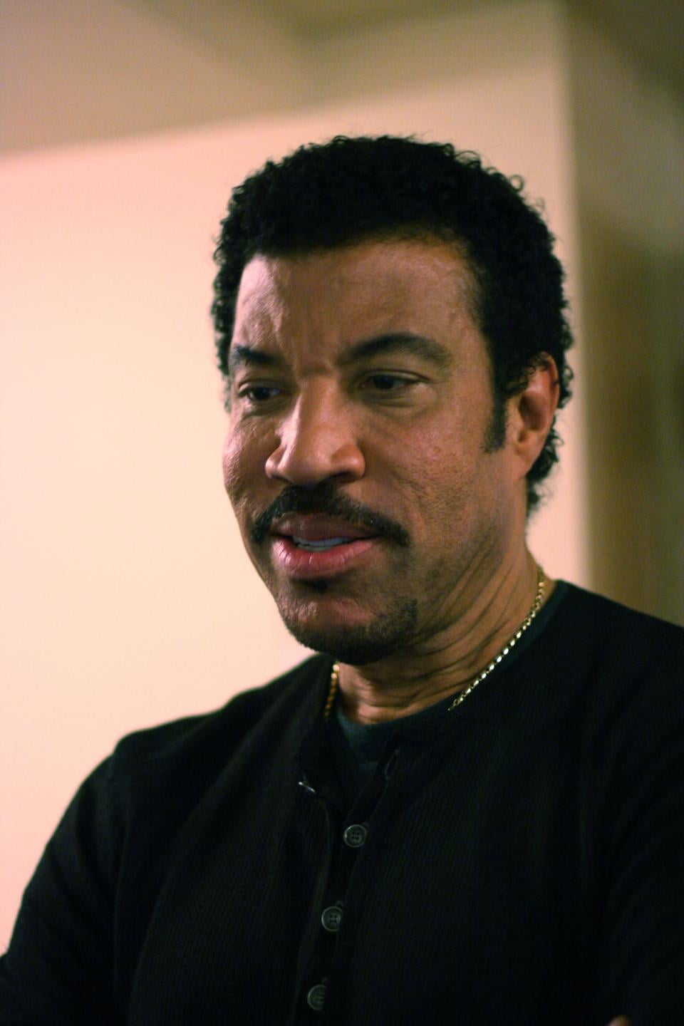 Lionel Richie came to Harvard to meet with Elizabeth Leimkuhler '15, who is a member of the a capella group KeyChange. Richie is starting a new reality singing show called "Duets," which will feature duet performances by amateur singers and professionals.