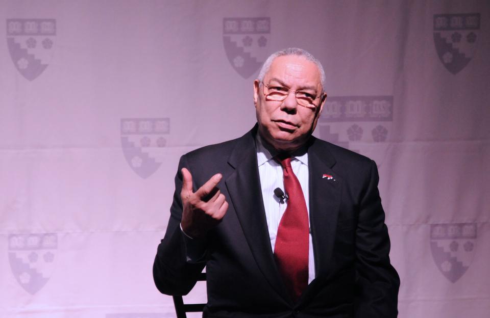 General Colin L. Powell, former Secretary of State and founding chairman of America’s Promise Alliance, discusses the importance of improving education in the US and outlines the goals of Grad Nation at the Graduate School of Education. Grad Nation is a movement that aims to raise the national high school graduation rate to 90 percent by 2020. 