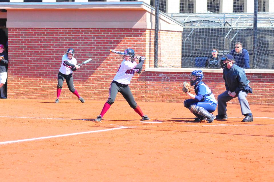 Sophomore third baseman Kasey Lange had a team-high six home runs for the Harvard softball team’s Ancient Eight-leading offense.