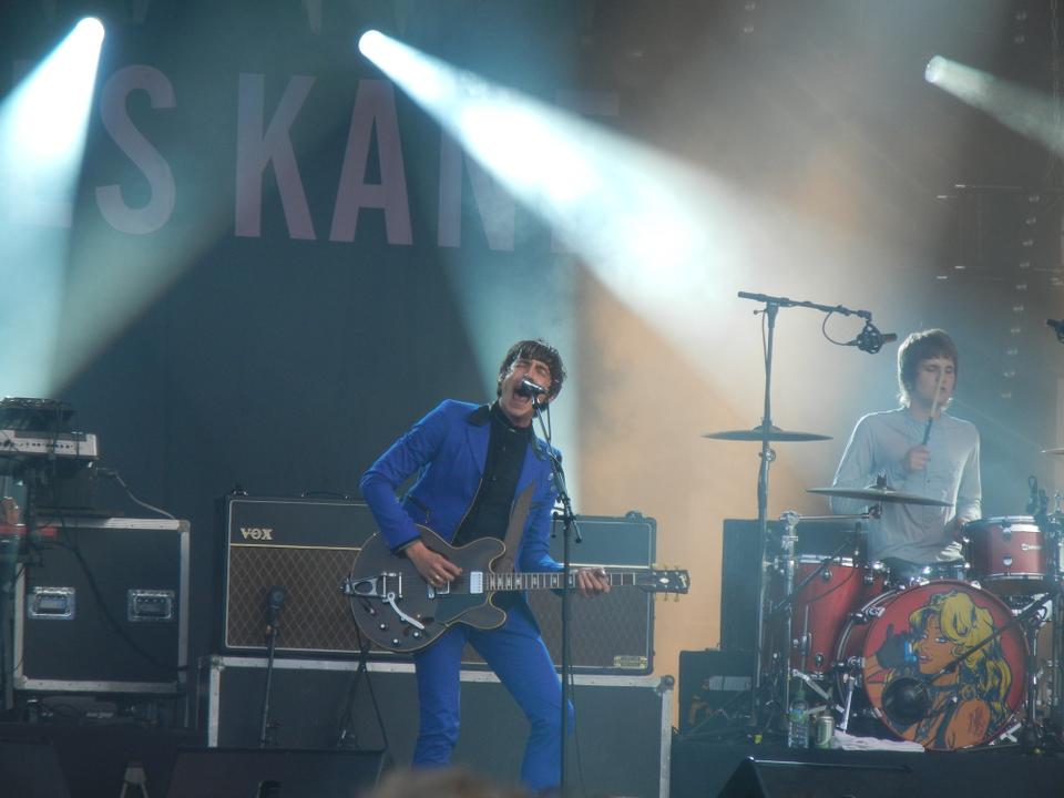 Miles Kane performs at Solidays in Paris.