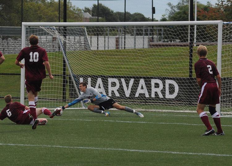 Making his first start in net for the Harvard men’s soccer team, freshman keeper Joe Festa finished with six saves in 105 minutes of play against Souther Methodist University. Festa allowed three goals, the third of which gave the Mustangs a 3-2 win. 