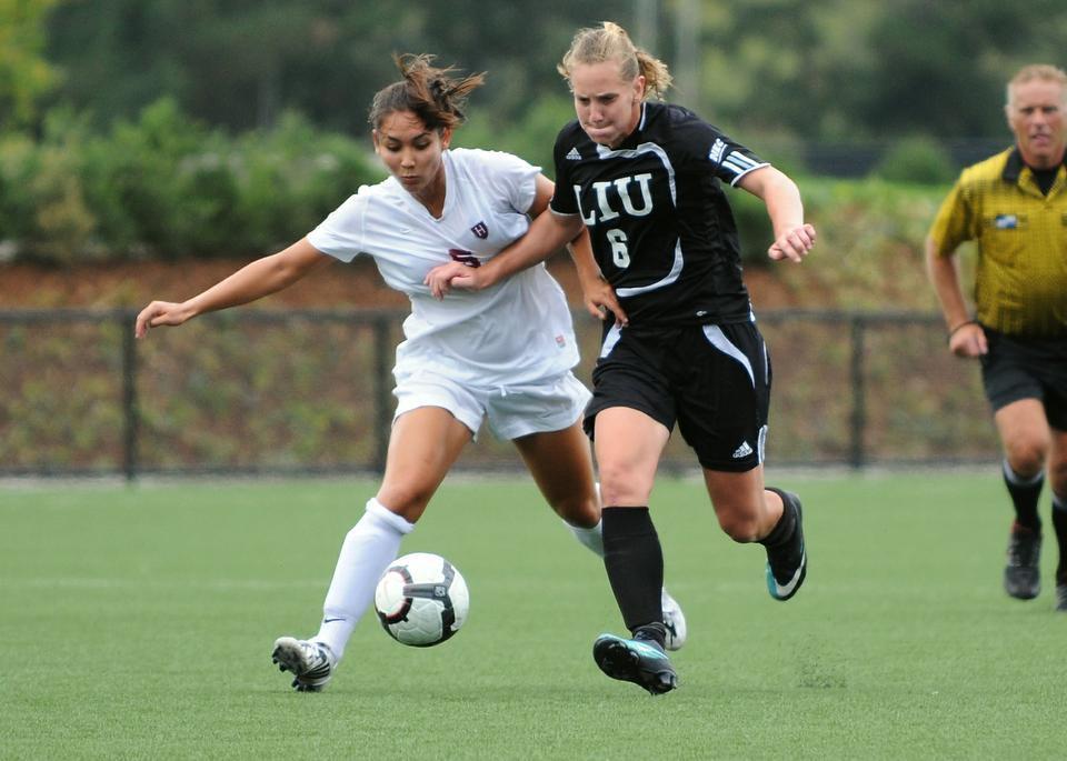 Senior Aisha Price scored her first goal of the season in the 50th minute of the Harvard women's soccer team's 3-1 win at Colgate on Sunday.