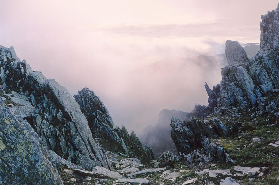 This lightjet print of Israeli photographer Ori Gersht’s “Far Off Mountains and Rivers”  is one of the pieces displayed in the MFA’s exhibit entitled “Ori Gersht: History Repeating.”