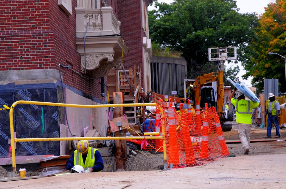 The Fogg Art Museum is currently under renovation. The Fogg was closed in 2008 so the art could be removed before construction started. It is predicted to re-open in 2013. It has been estimated that the cost could exceed $350 million. 