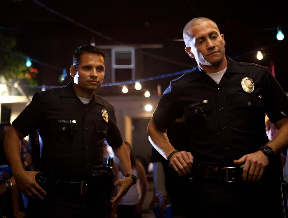 In David Ayer’s “End of Watch," Brian Taylor (Jake Gyllenhall) and Mike Zavala (Michael Peña) star as two LAPD officers who unknowingly disrupt a drug cartel’s operations. 