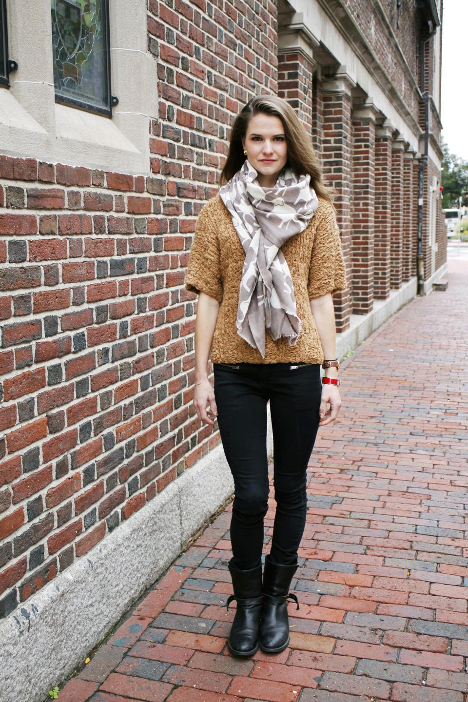 Inspired by Boston Fashion Week, FM set out to find some of the most stylish students on campus. Staff writer Grace Sun started with Ava Carter ’13, who makes classic pieces pop with funky accessories. Then, she asked Anna to name her "Best Dressed Friend" (BDF) on campus, along with something that she liked about her personal style. This daisy chain continued with each style star listing their BDF in turn. 
